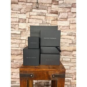 David Yurman Empty Box/Bag Bundle LOT of David yurman Jewlery Box